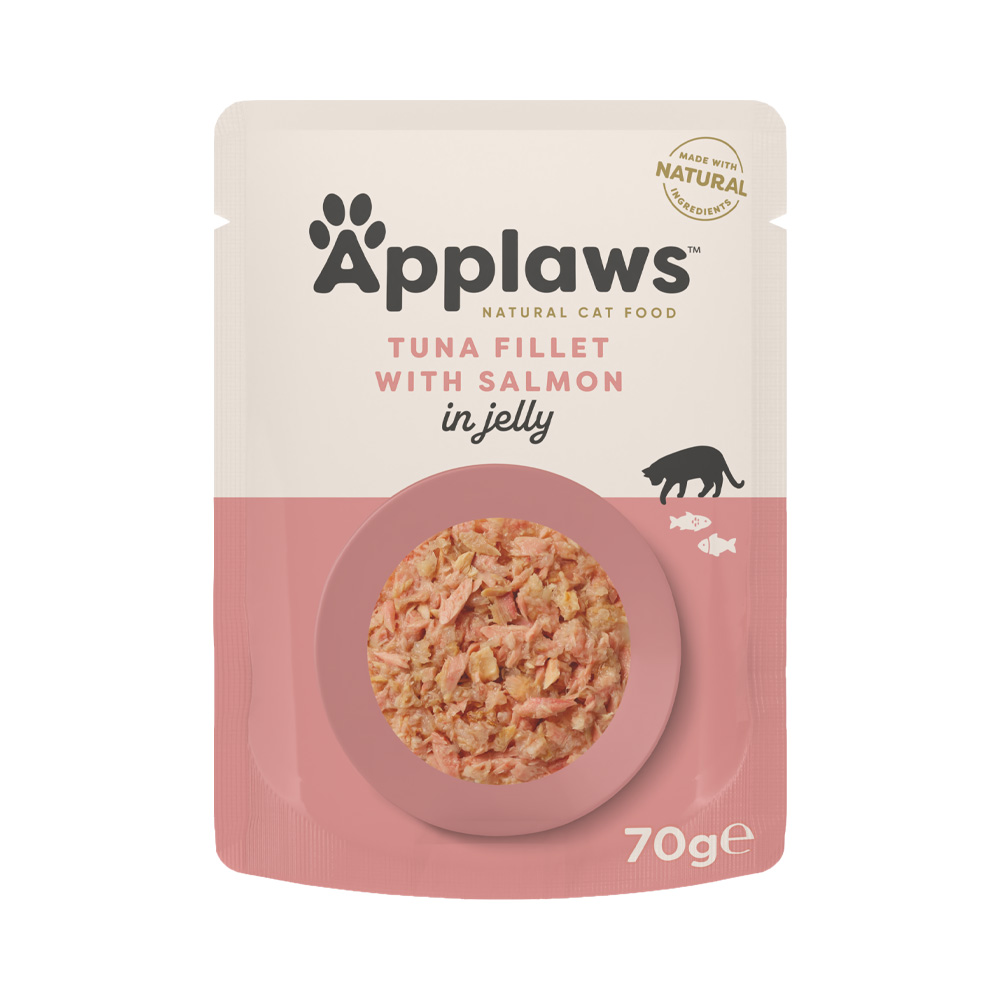 Applaws Cat Jelly Tuňák s lososem kapsička 70 g Applaws