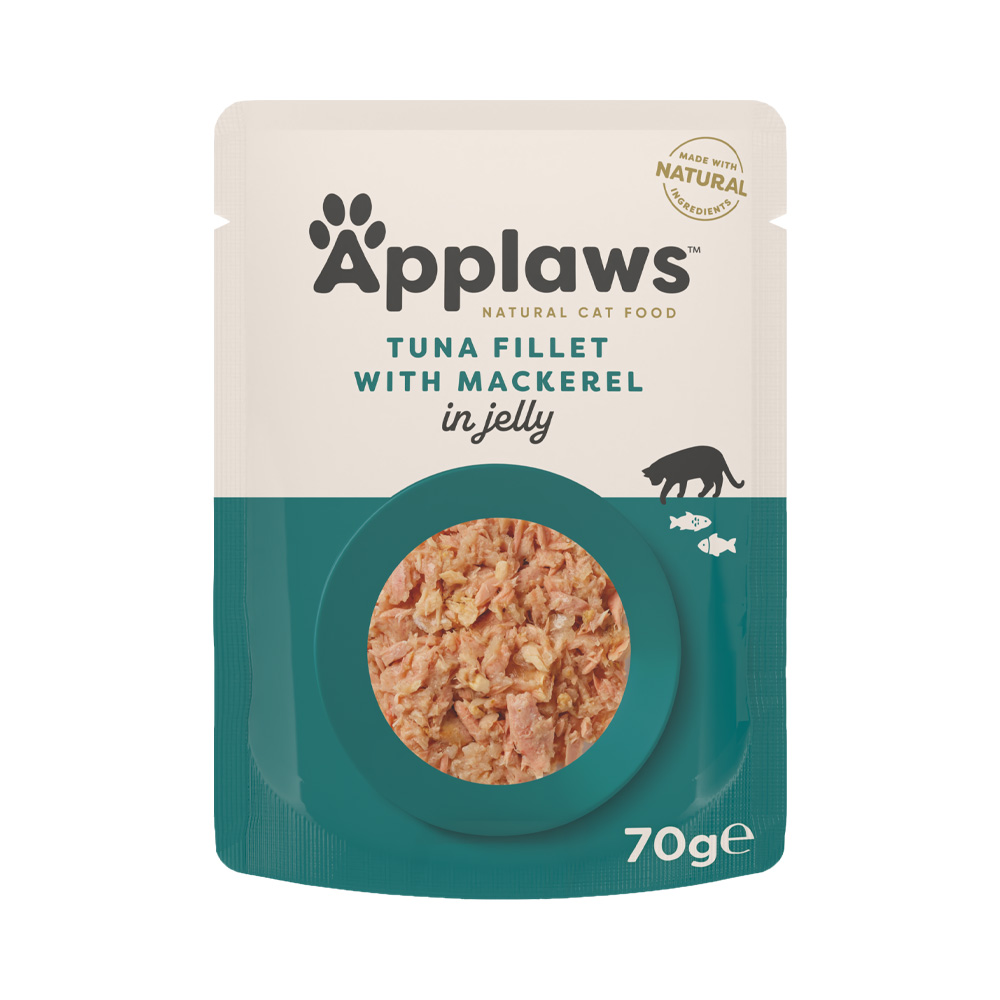 Applaws Cat Jelly Tuňák s makrelou kapsička 70 g Applaws