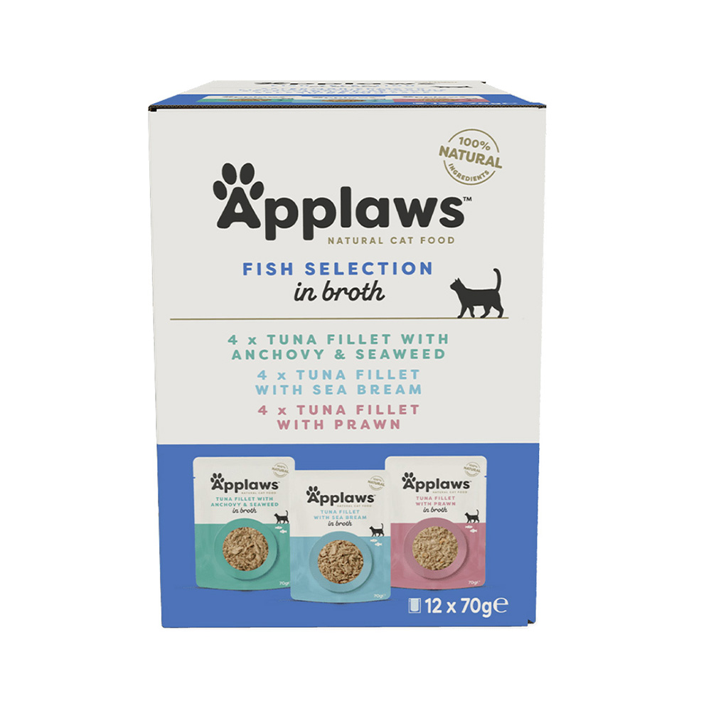 Applaws Cat Multipack Ryby kapsička 12x70 g Applaws