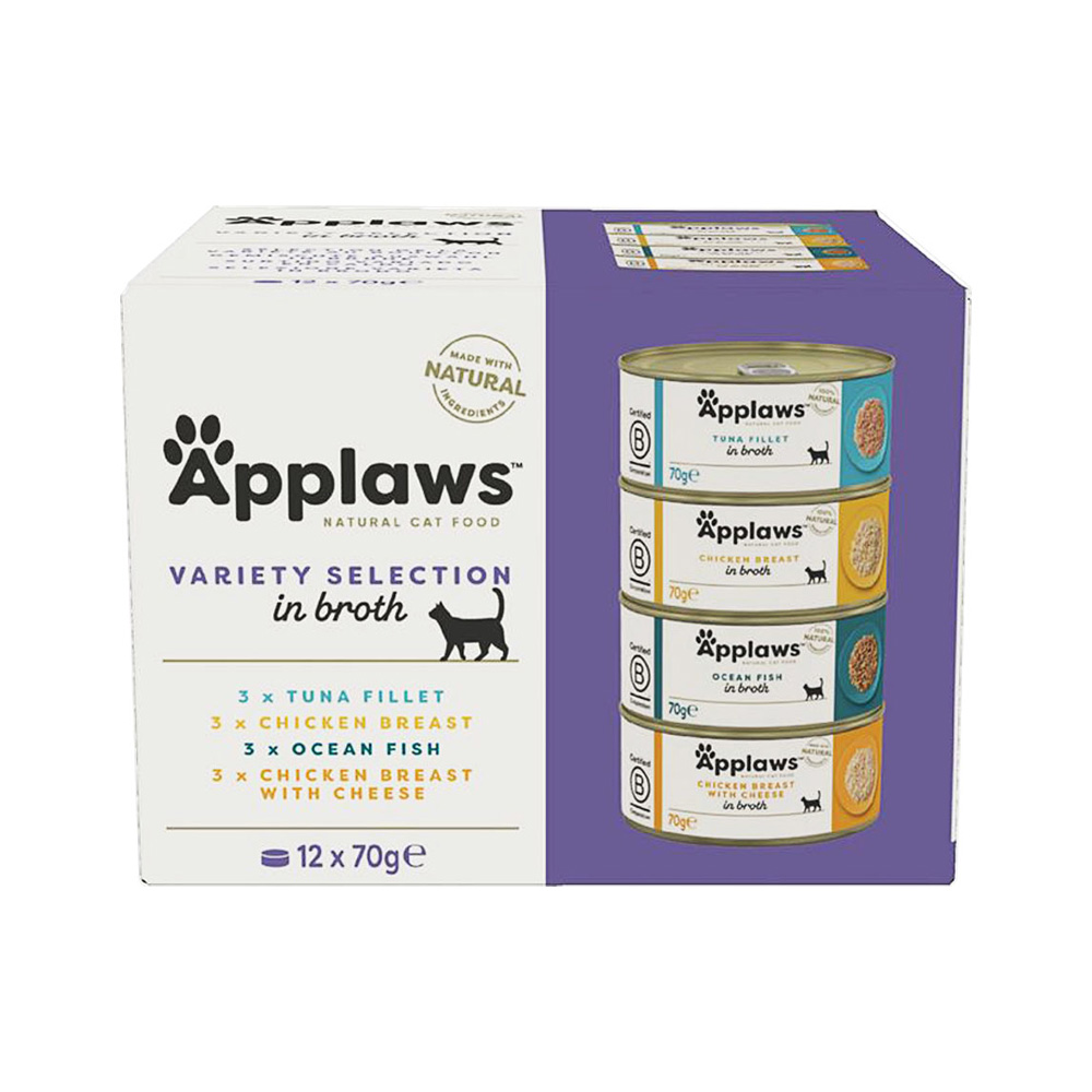 Applaws Cat Multipack Variety konzerva 12x70 g Applaws