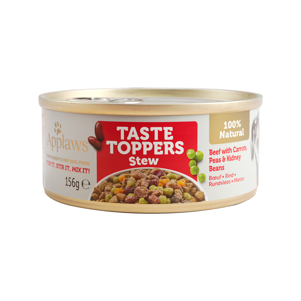 Applaws Dog Taste Toppers Stew Hovězí a zelenina konzerva 156 g Applaws