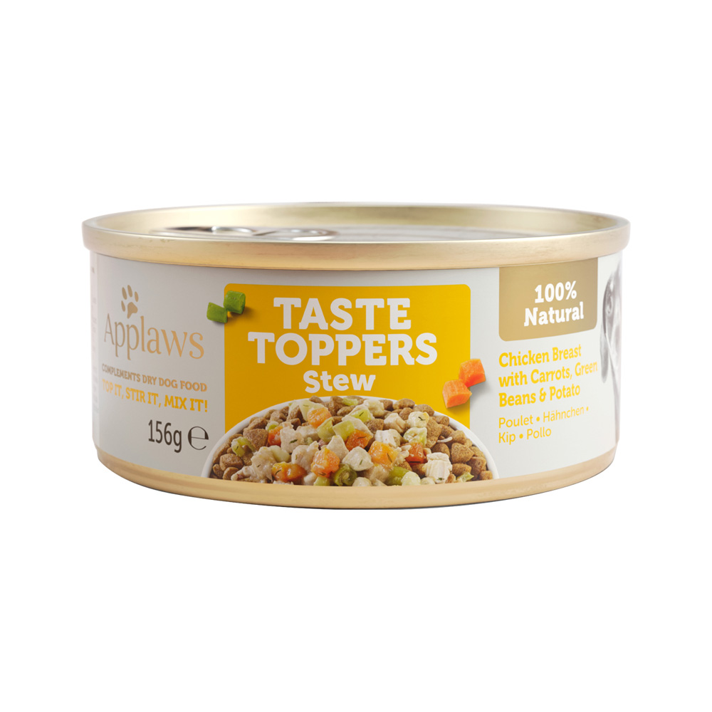 Applaws Dog Taste Toppers Stew Kuře se zeleninou konzerva 156 g Applaws