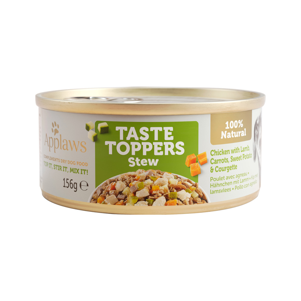 Applaws Dog Taste Toppers Stew Kuřecí s jehněčím konzerva 156 g Applaws