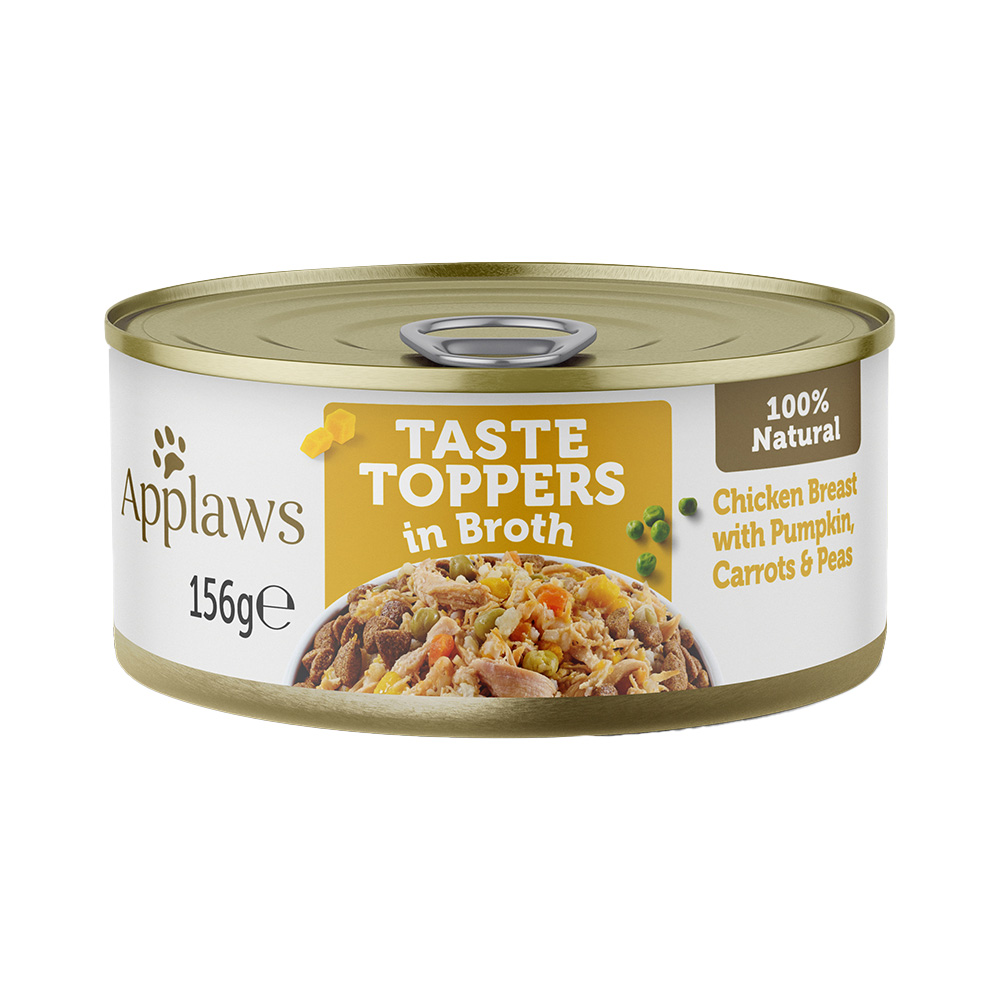 Applaws Dog Taste Toppers in Broth Kuře se zeleninou konzerva 156 g Applaws