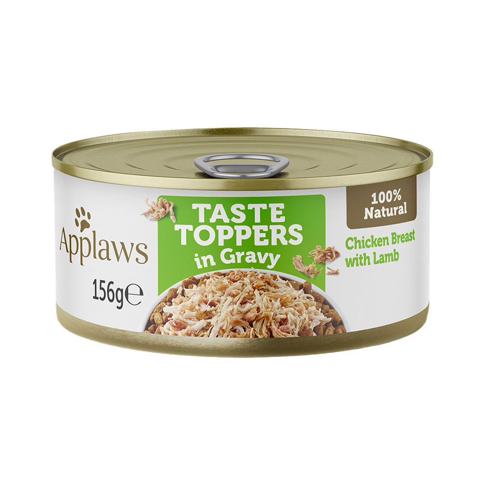 Applaws Dog Taste Toppers in Gravy Kuře s jehněčím konzerva 156 g Applaws