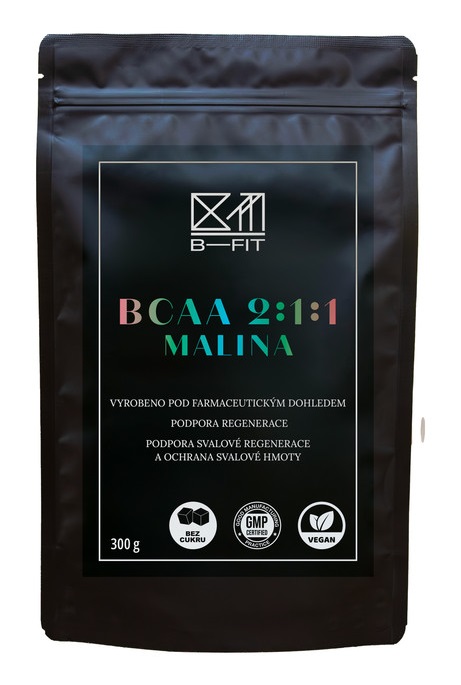 B-Fit Club BCAA 2:1:1 malina 300 g B-Fit Club