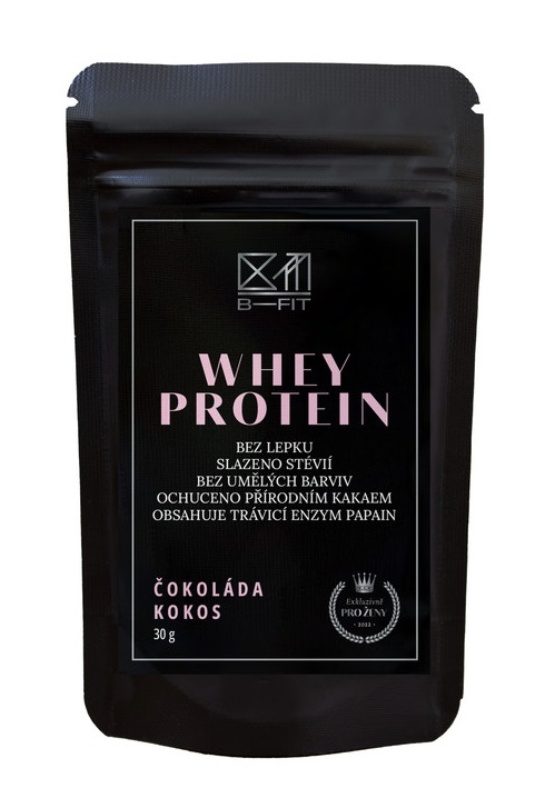 B-Fit Club Whey Protein Exclusive čokoláda-kokos 30 g B-Fit Club