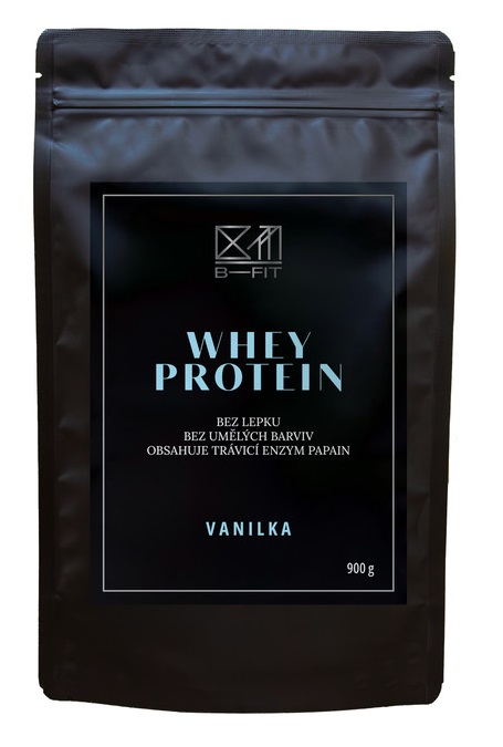 B-Fit Club Whey Protein vanilka 900 g B-Fit Club