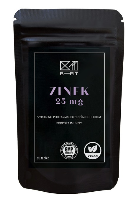 B-Fit Club Zinek 25 mg 90 tablet B-Fit Club