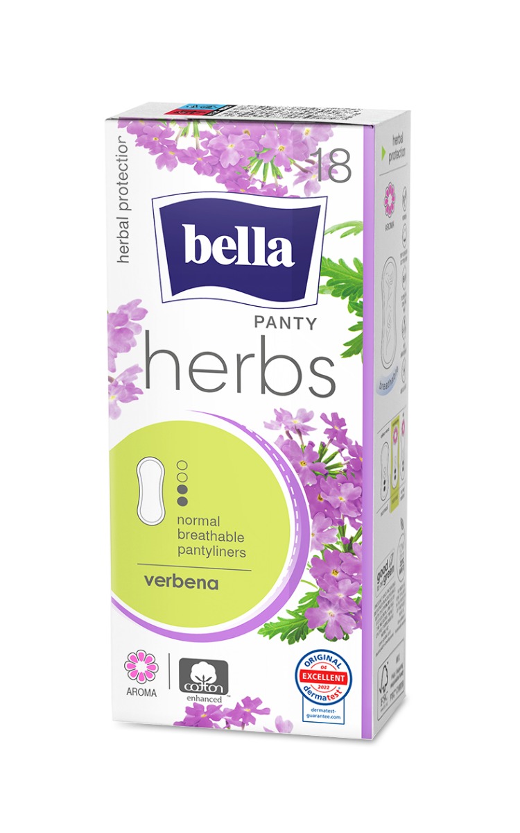 Bella Herbs Panty Verbena slipové vložky 18 ks Bella