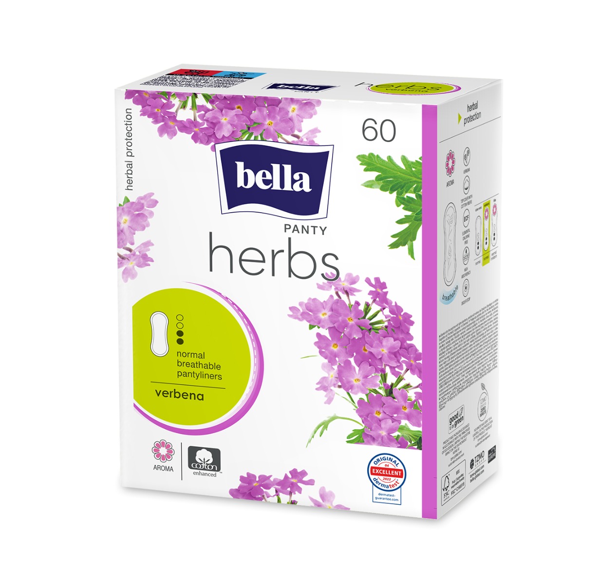 Bella Herbs Panty Verbena slipové vložky 60 ks Bella