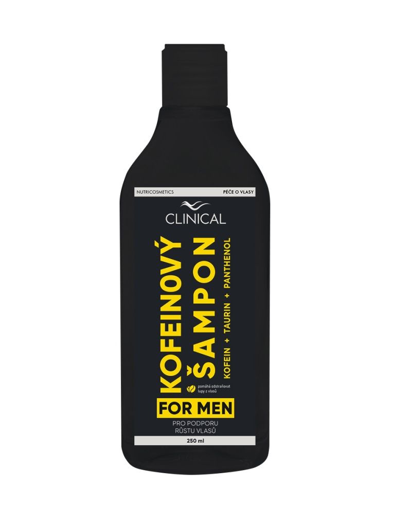 Clinical Kofeinový šampon FOR MEN 250 ml Clinical