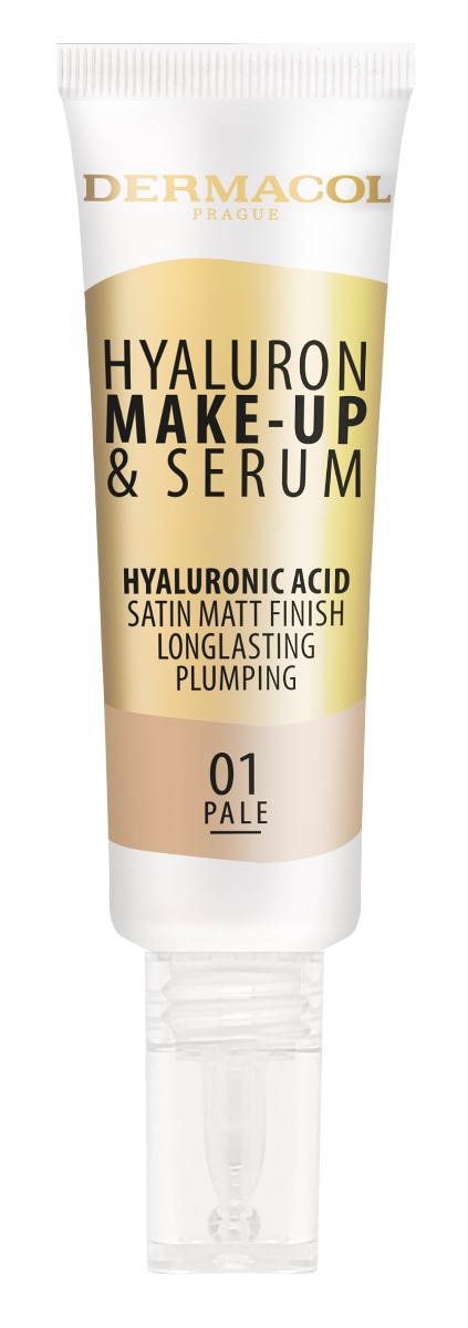 Dermacol Hyaluron Make-up & Serum 01 Pale 25 g Dermacol