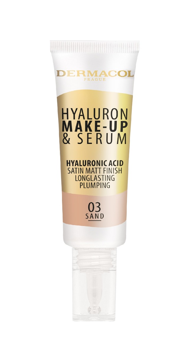 Dermacol Hyaluron Make-up & Serum 03 Sand 25 g Dermacol