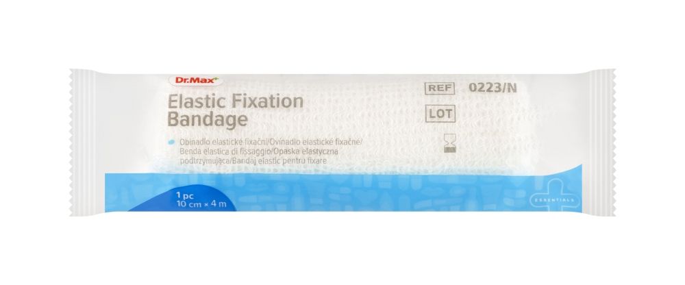 Dr. Max Elastic Fixation Bandage 10 cm x 4 m 1 ks Dr. Max