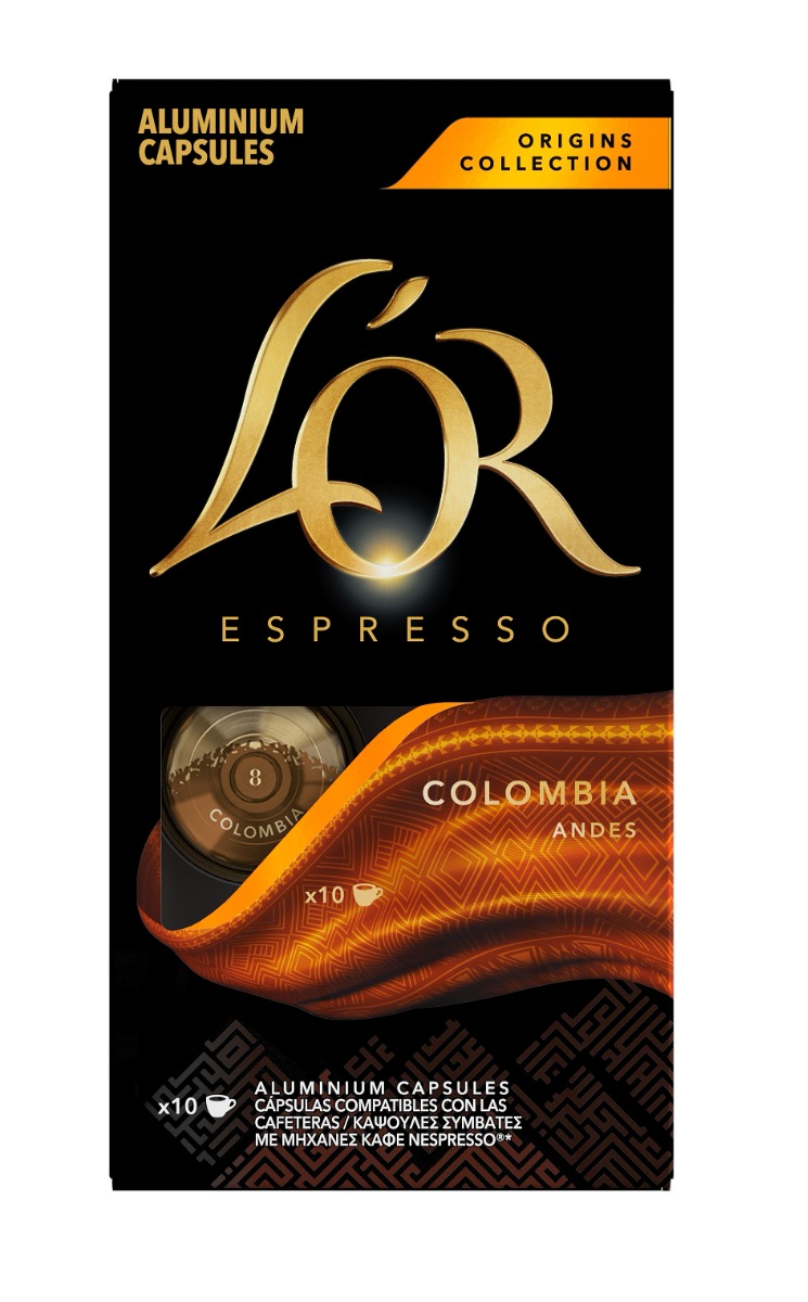 L'OR Espresso Colombia kávové kapsle 10 ks L'OR