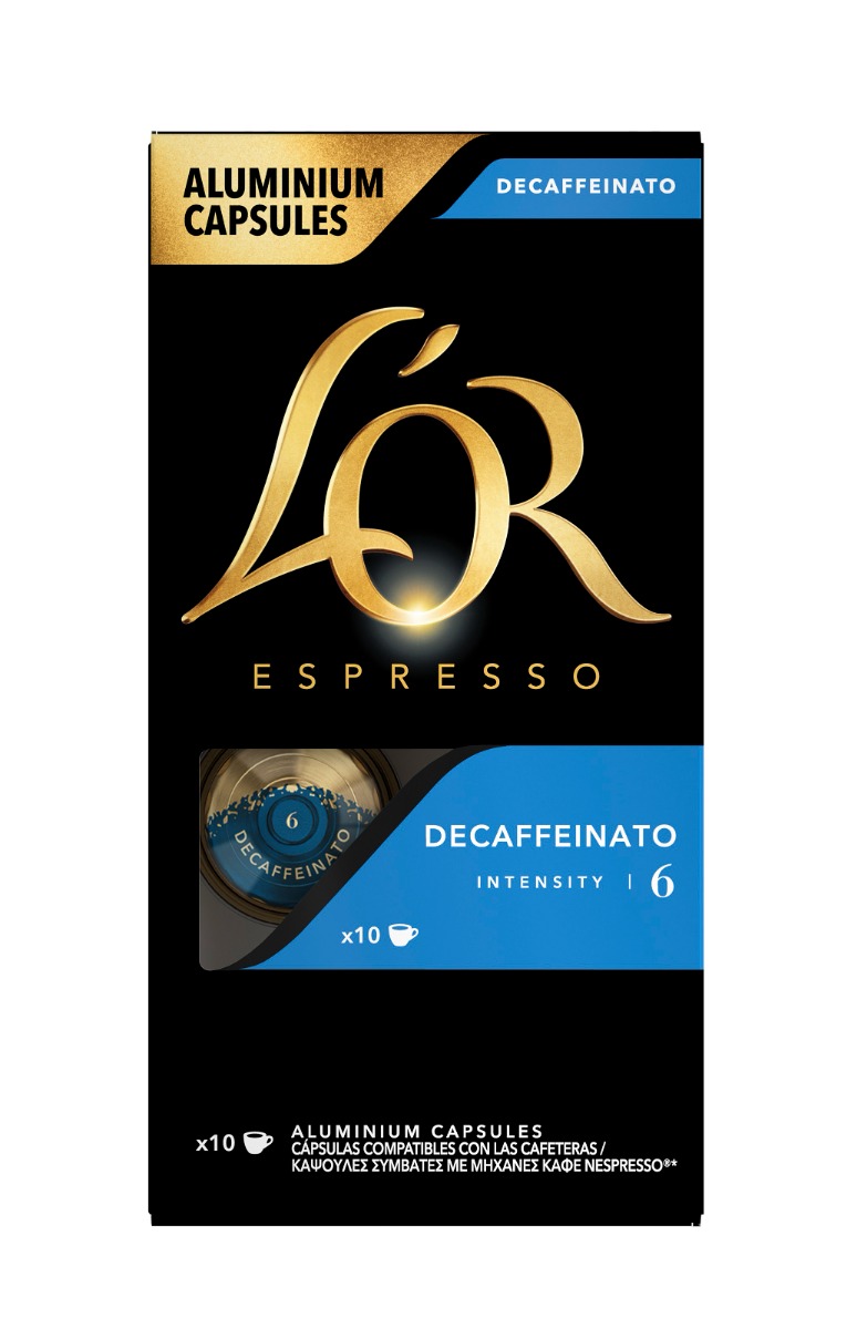 L'OR Espresso Decaffeinato kávové kapsle 10 ks L'OR