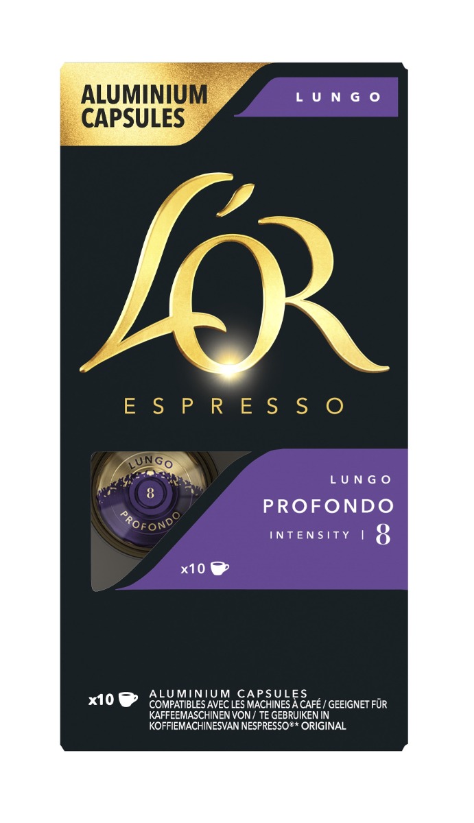 L'OR Espresso Lungo Profondo kávové kapsle 10 ks L'OR