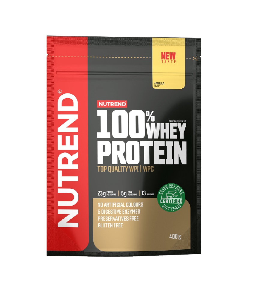 Nutrend 100% Whey Protein vanilka 400 g Nutrend