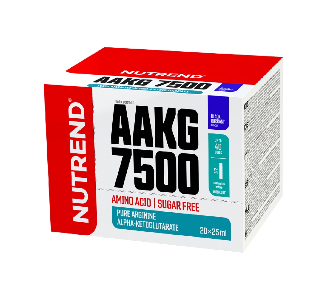 Nutrend AAKG 7500 černý rybíz 20x25 ml Nutrend