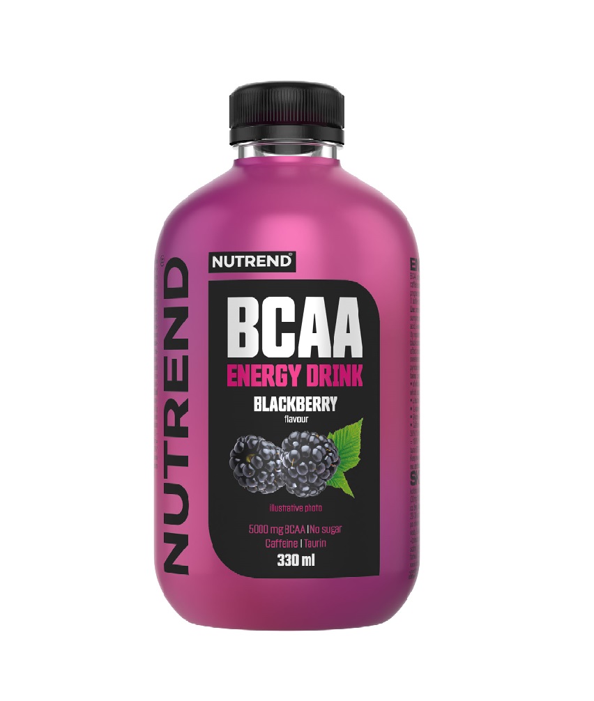 Nutrend BCAA Energy Drink blackberry 330 ml Nutrend