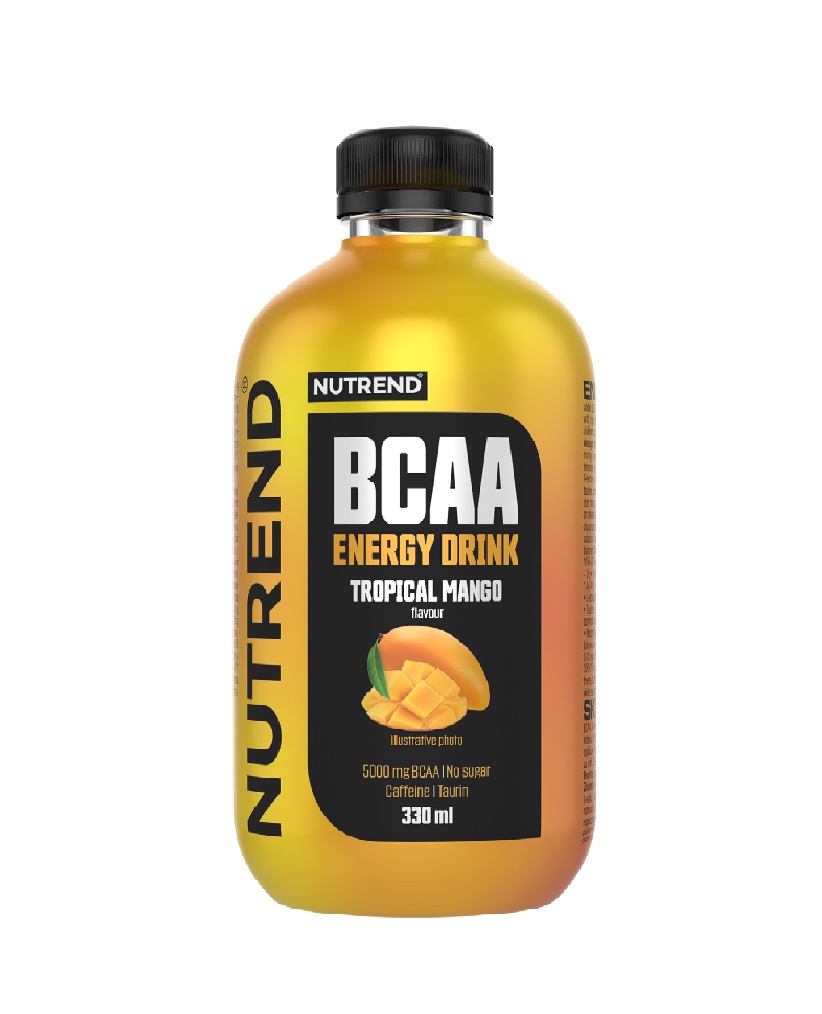 Nutrend BCAA Energy Drink tropical mango 330 ml Nutrend