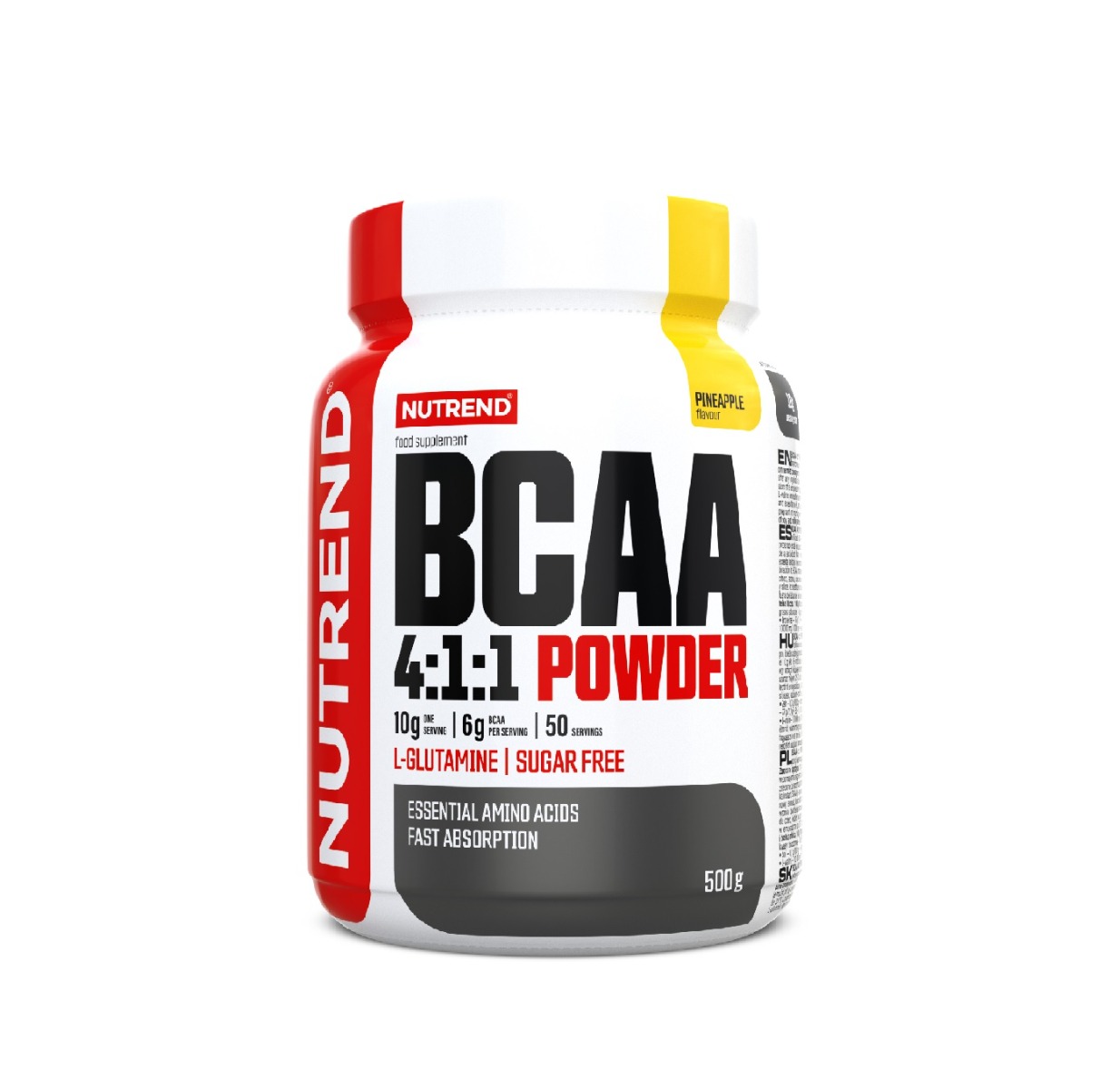 Nutrend BCAA Powder 4:1:1 ananas 500 g Nutrend