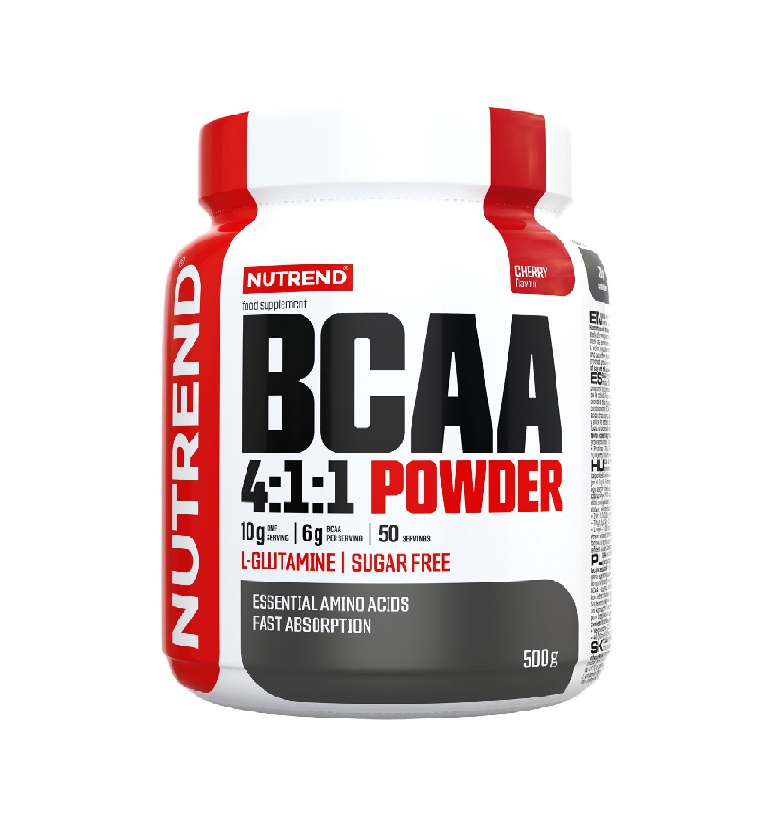 Nutrend BCAA Powder 4:1:1 cherry 500 g Nutrend