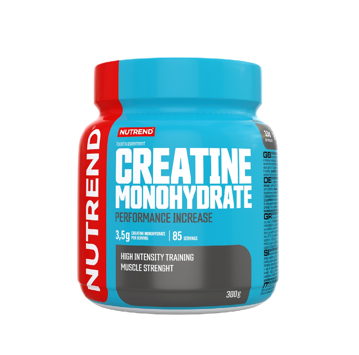 Nutrend Creatine Monohydrate bez příchuti 300 g Nutrend