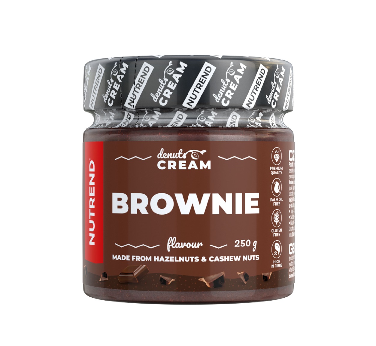 Nutrend DeNuts Cream brownie 250 g Nutrend