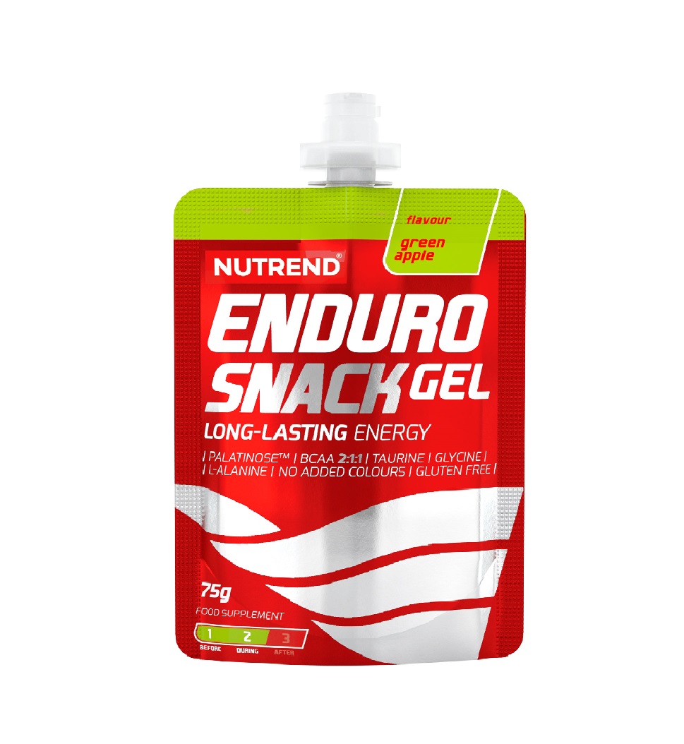 Nutrend Endurosnack zelené jablko sáček 75 g Nutrend