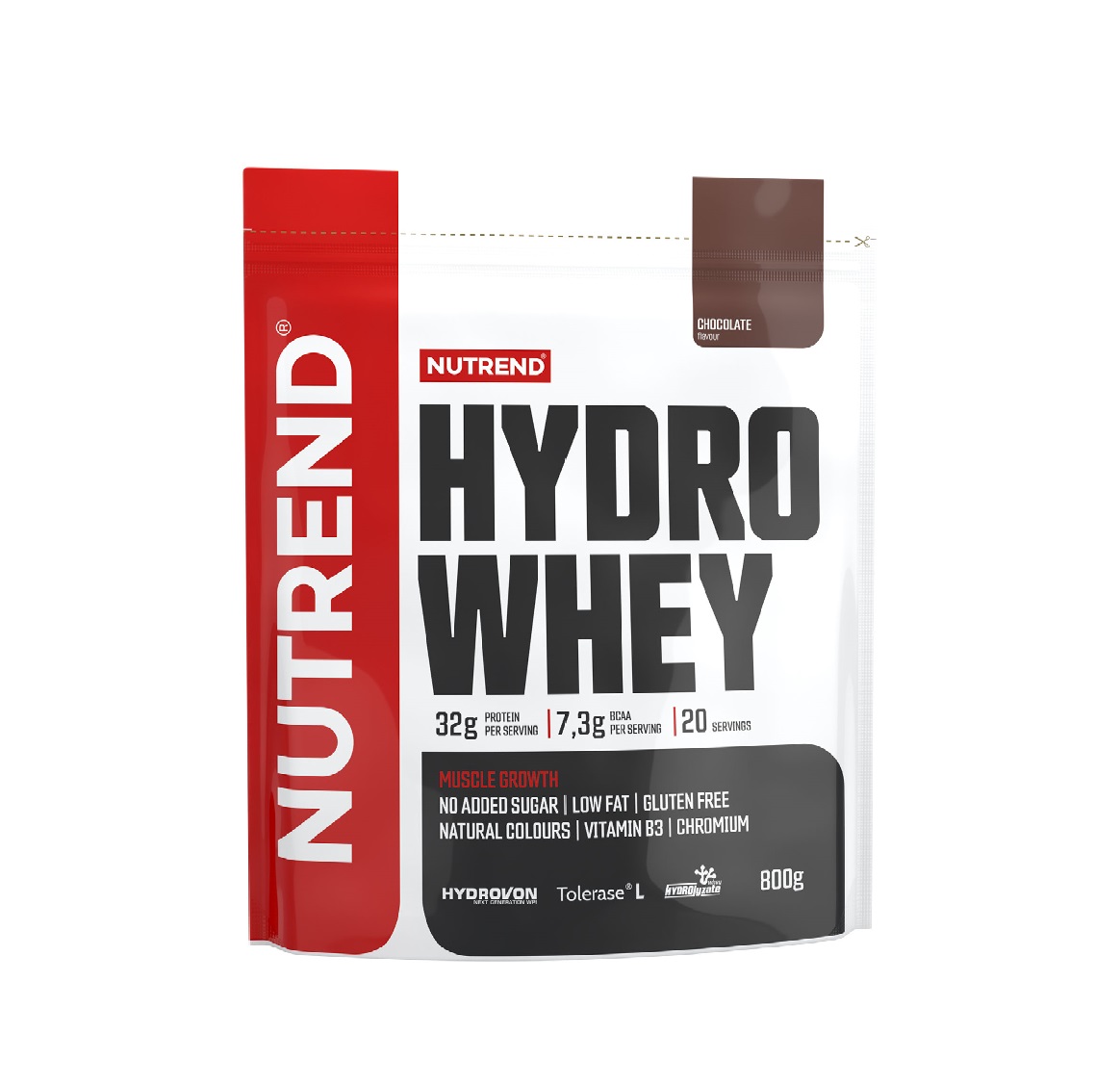 Nutrend Hydro Whey čokoláda 800 g Nutrend