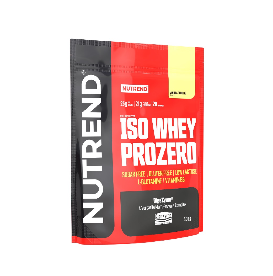 Nutrend Iso Whey Prozero pudinková vanilka 500 g Nutrend