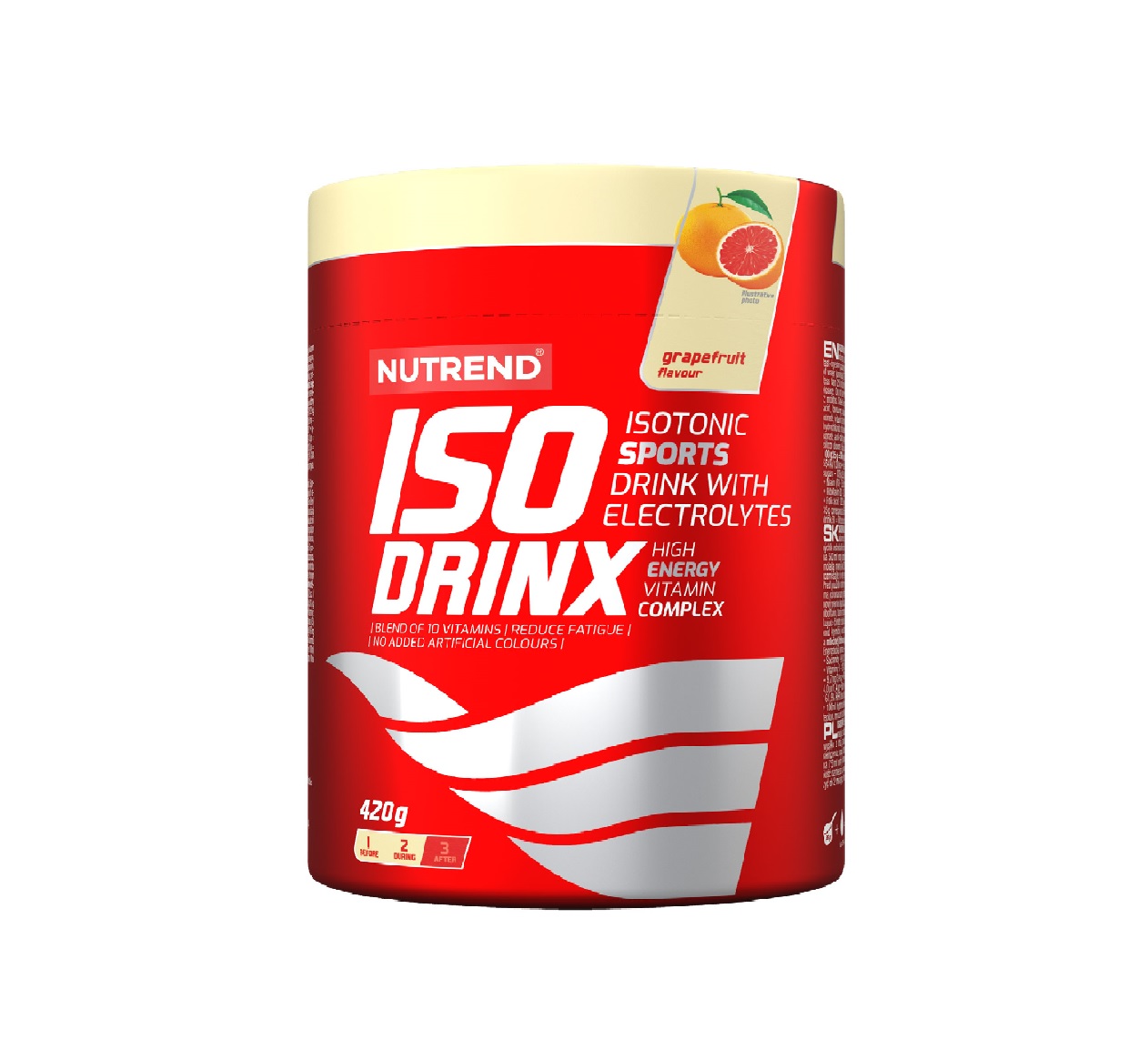 Nutrend Isodrinx grep 420 g + lahev Nutrend