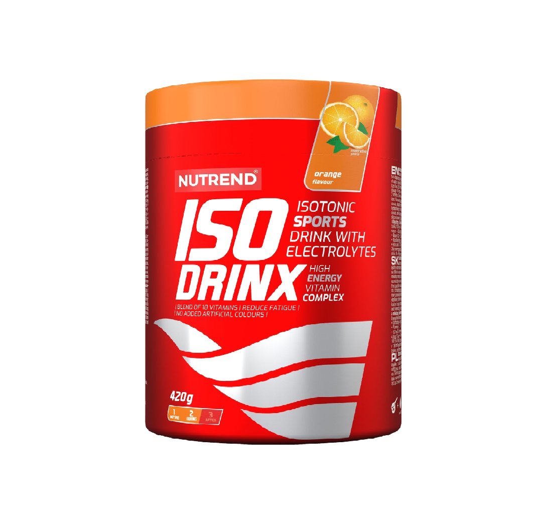 Nutrend Isodrinx pomeranč 420 g + lahev Nutrend