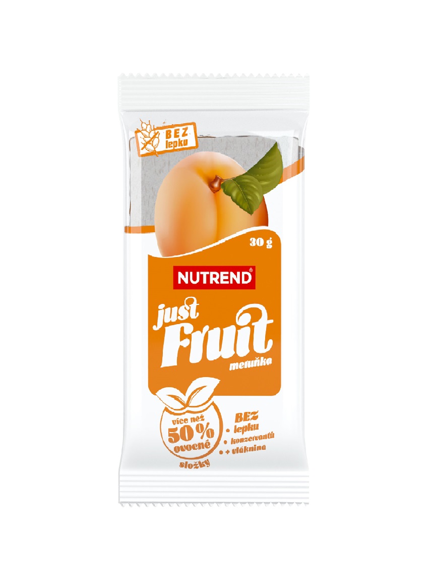 Nutrend Just Fruit meruňka 30 g Nutrend