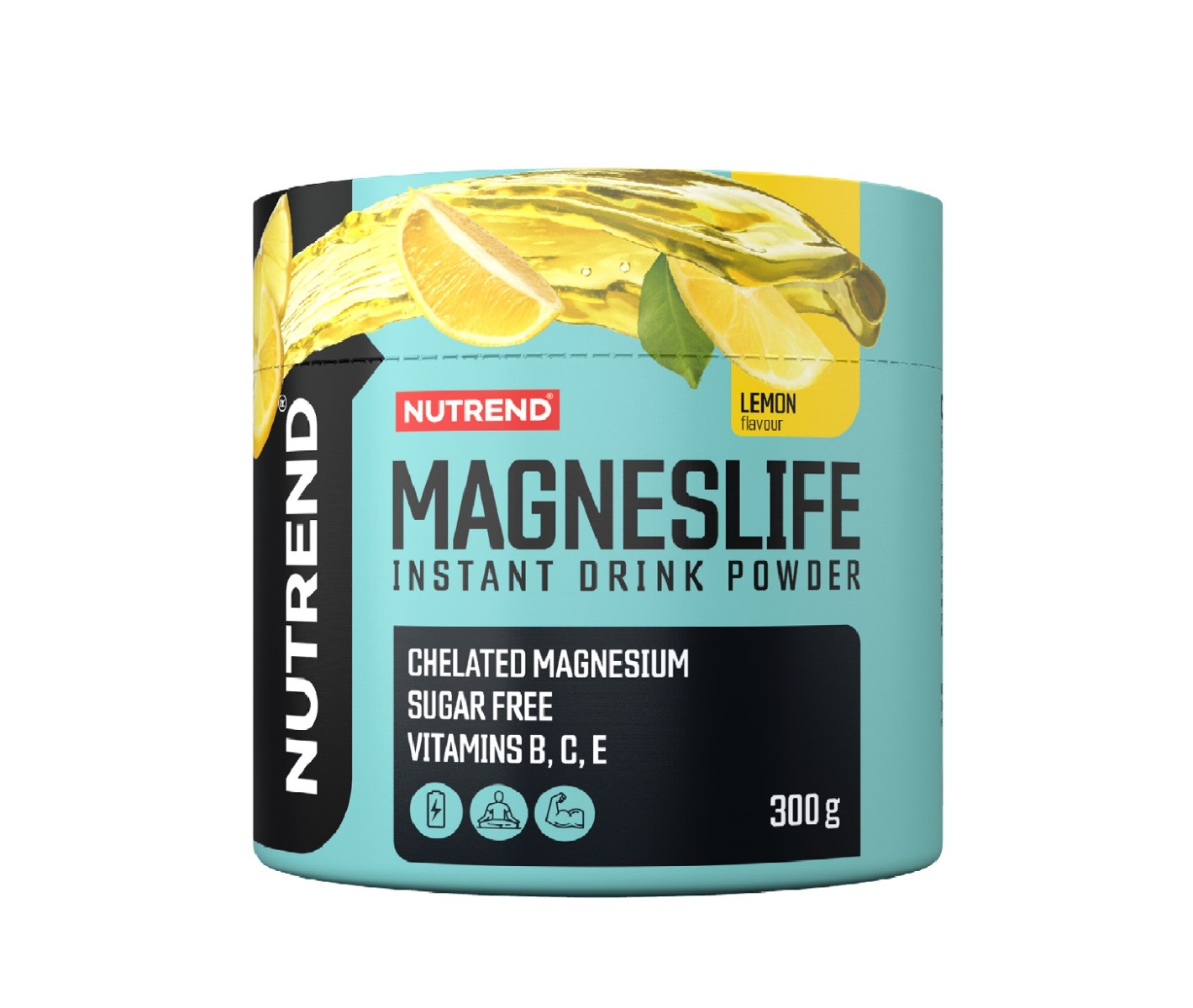 Nutrend Magneslife Instant Drink Powder citron 300 g Nutrend