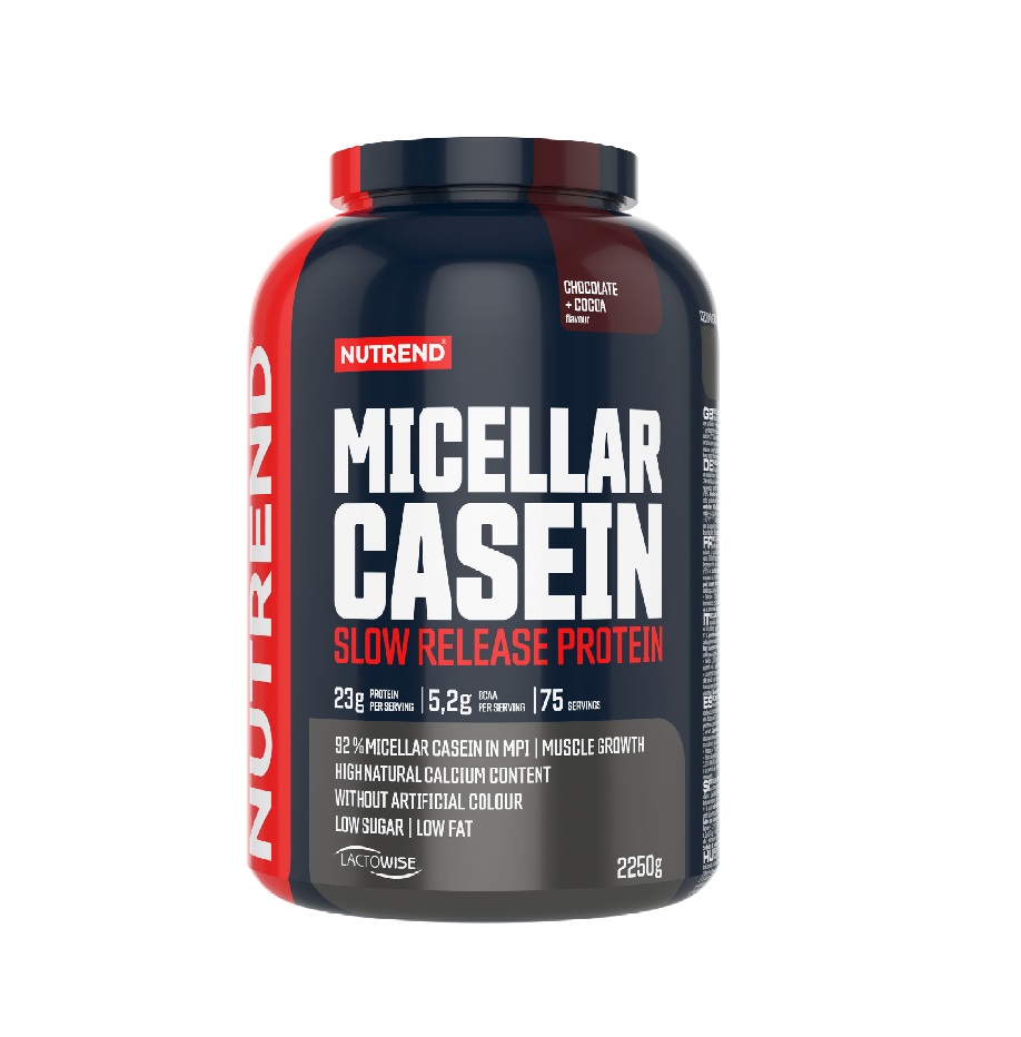 Nutrend Micellar Casein čokoláda + kakao 2250 g Nutrend