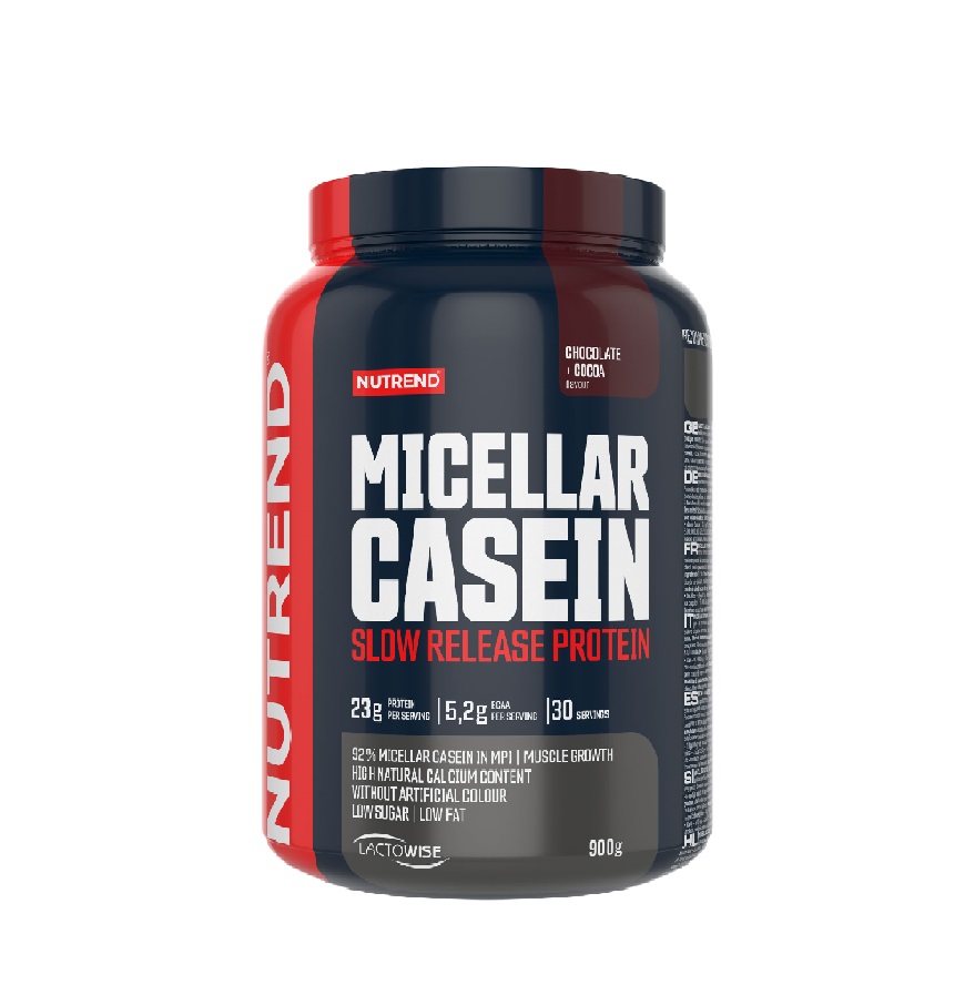 Nutrend Micellar Casein čokoláda + kakao 900 g Nutrend