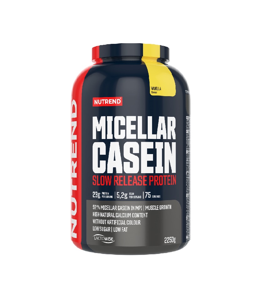 Nutrend Micellar Casein vanilka 2250 g Nutrend