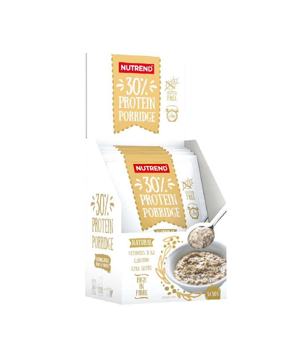 Nutrend Protein Porridge natural 5x50 g Nutrend