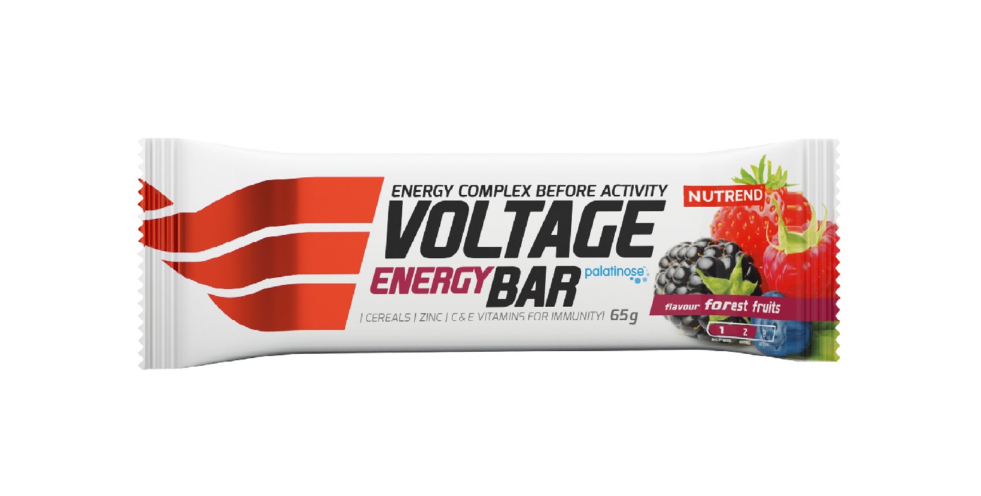 Nutrend Voltage Energy Bar lesní plody 65 g Nutrend