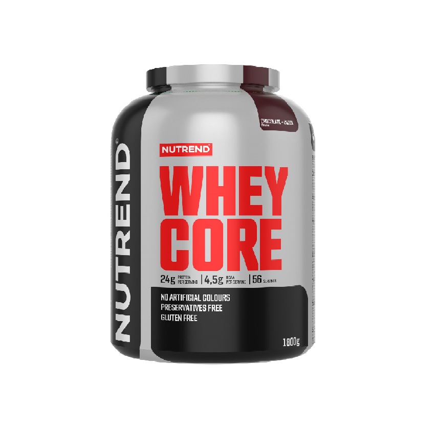 Nutrend Whey Core čokoláda + kakao 1800 g Nutrend