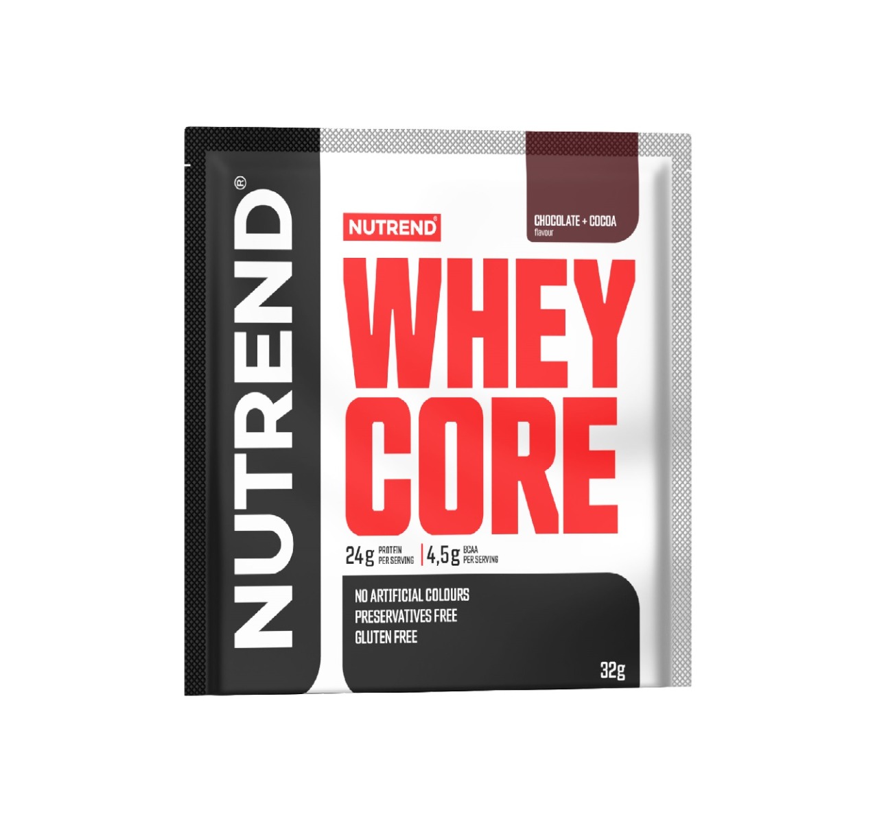 Nutrend Whey Core čokoláda + kakao 32 g Nutrend