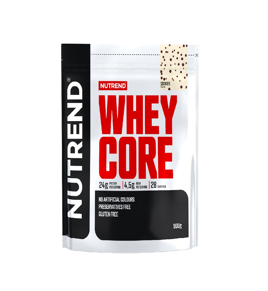 Nutrend Whey Core cookies 900 g Nutrend