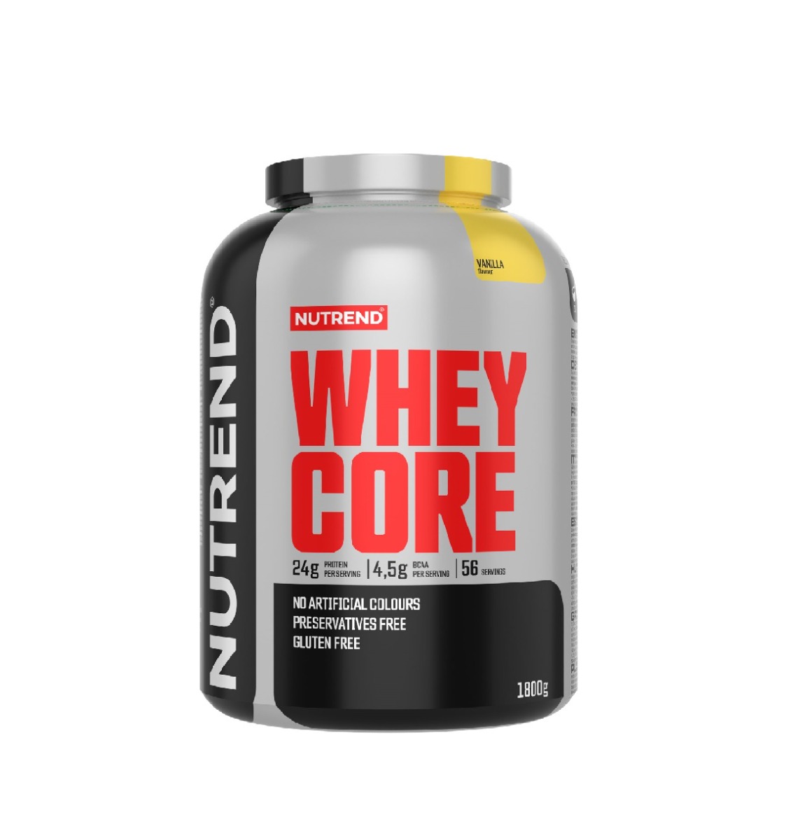 Nutrend Whey Core vanilka 1800 g Nutrend