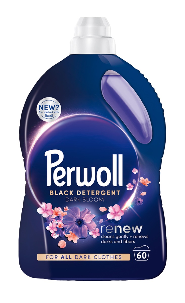 Perwoll Prací gel Dark Bloom 3 l 60 dávek Perwoll