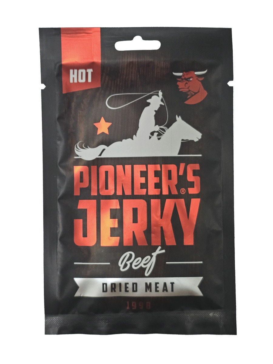 Pioneer's Jerky Hovězí Hot 12 g Pioneer's Jerky