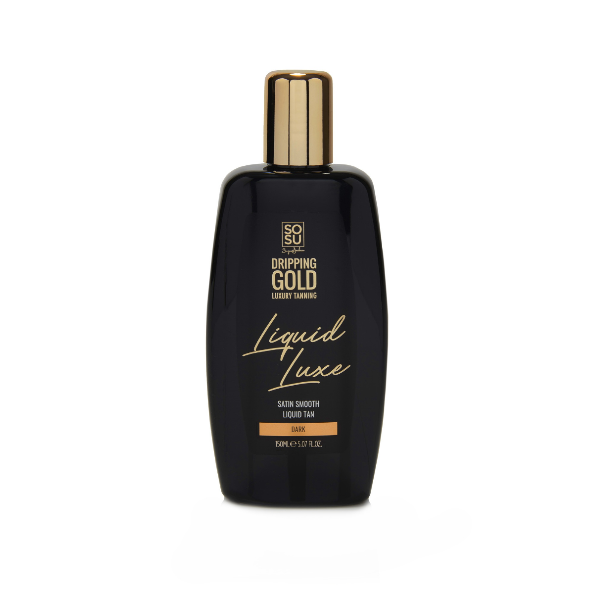 SOSU Dripping Gold Liquid Luxe samoopalovací voda dark 150 ml SOSU