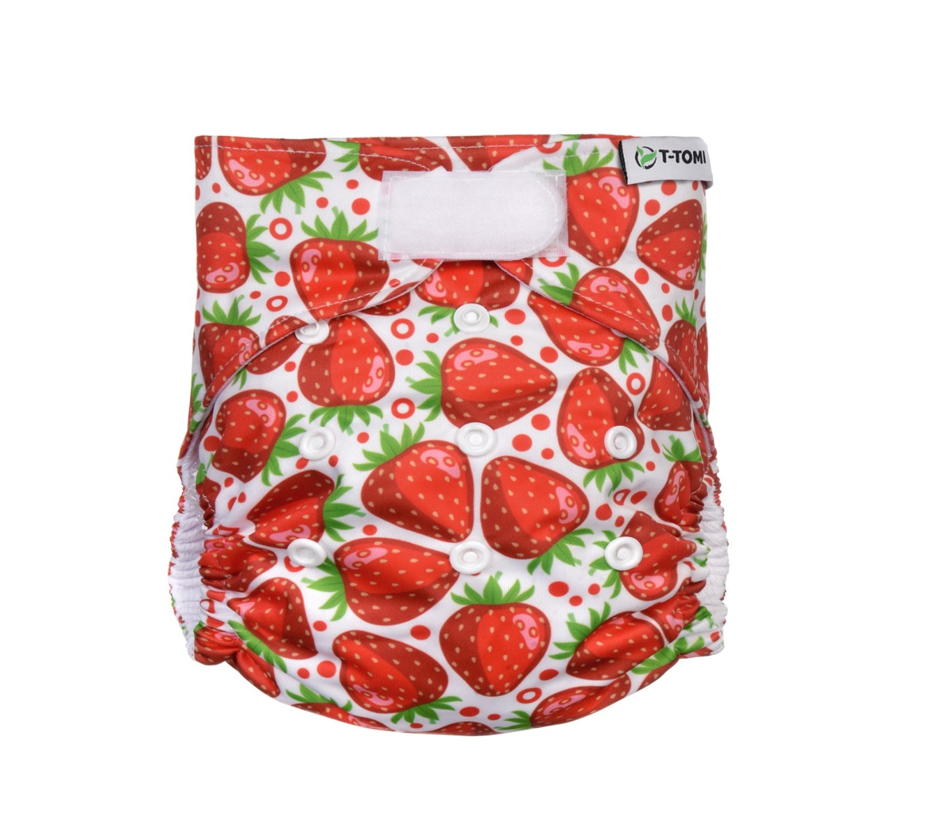 T-tomi Kapsová plena AIO suchý zip 3-15 kg 1 ks strawberries T-tomi